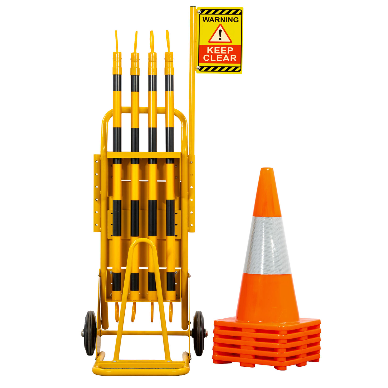Traffic Cone Trolley (with Extension Bar Holder)