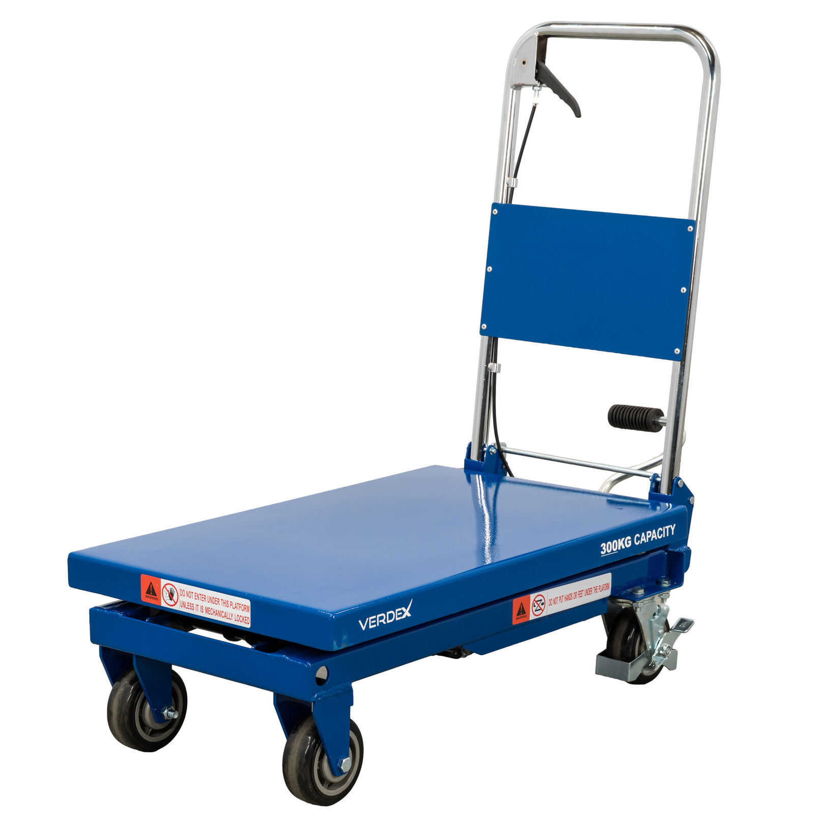 Scissor Lift Trolley 815x510mm (300kg capacity) - Single Scissor