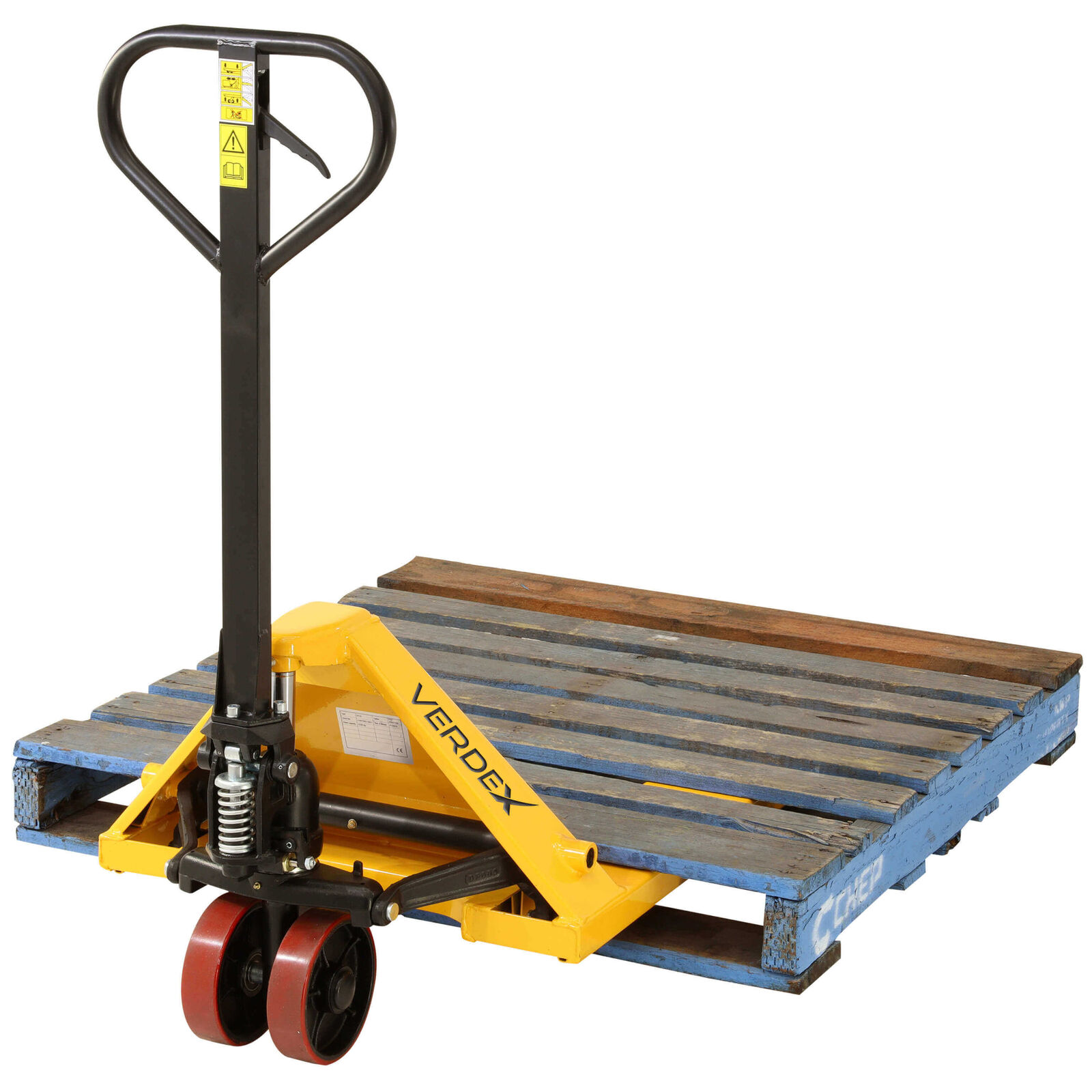 Standard Size Pallet Truck - 685mm wide (POLY WHEELS)
