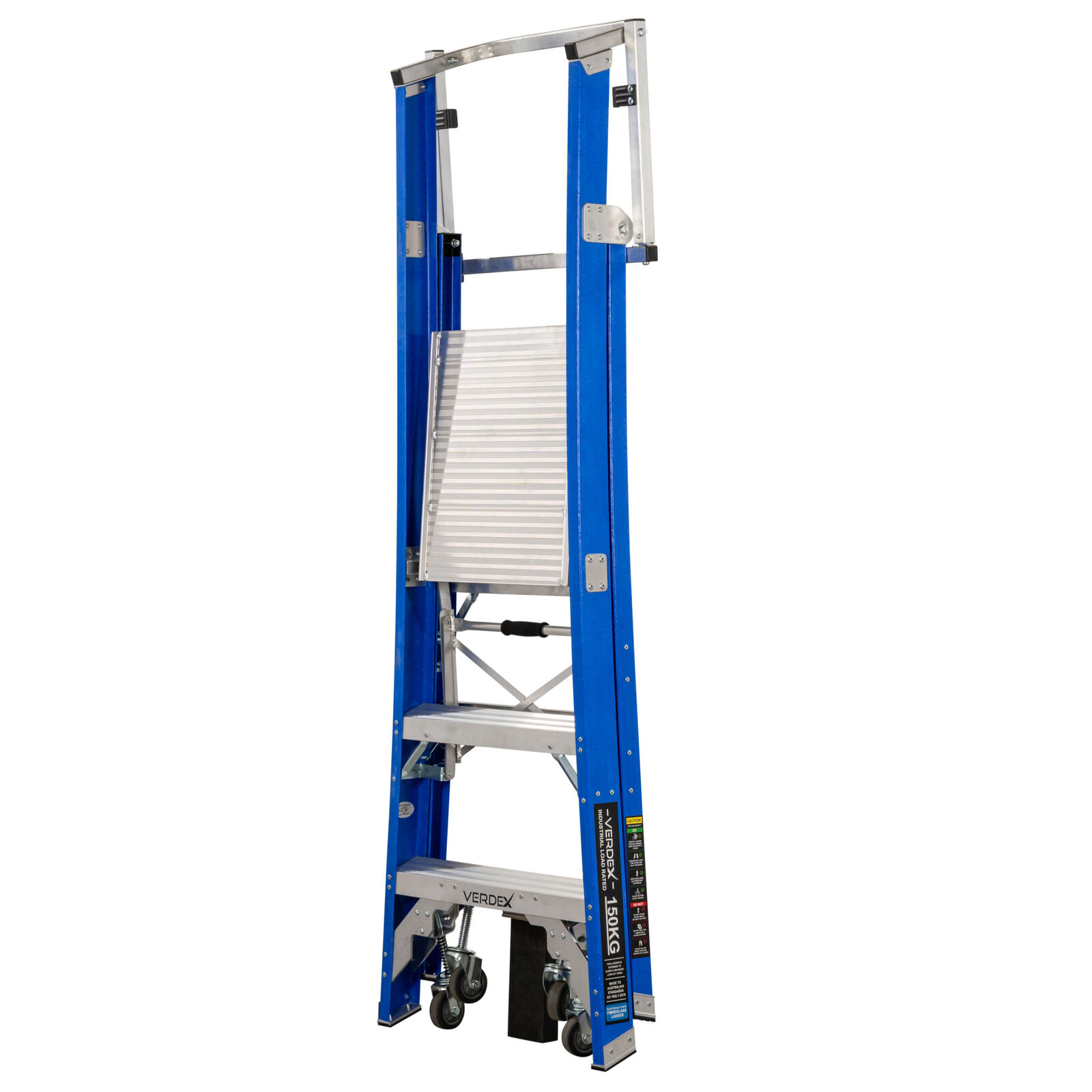 Fibreglass Industrial Platform Ladder - 3 Step (870mm platform height)