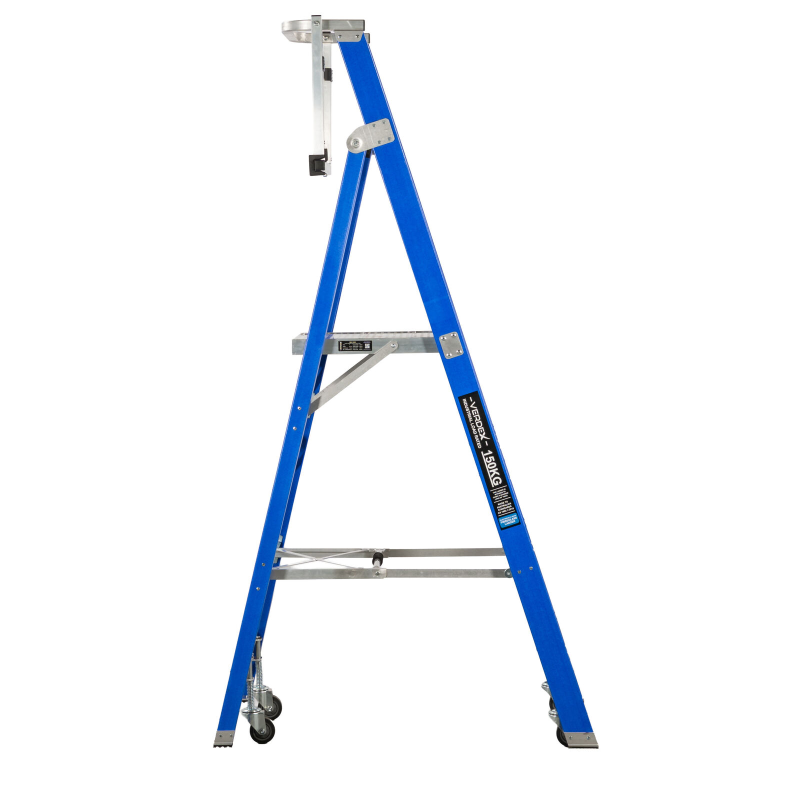 Fibreglass Industrial Platform Ladder - 4 Step (1160mm platform height)