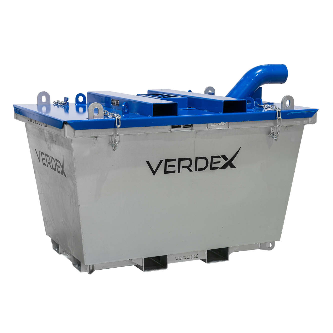 2T Concrete Pump Washout Bin - 1.3cu.m