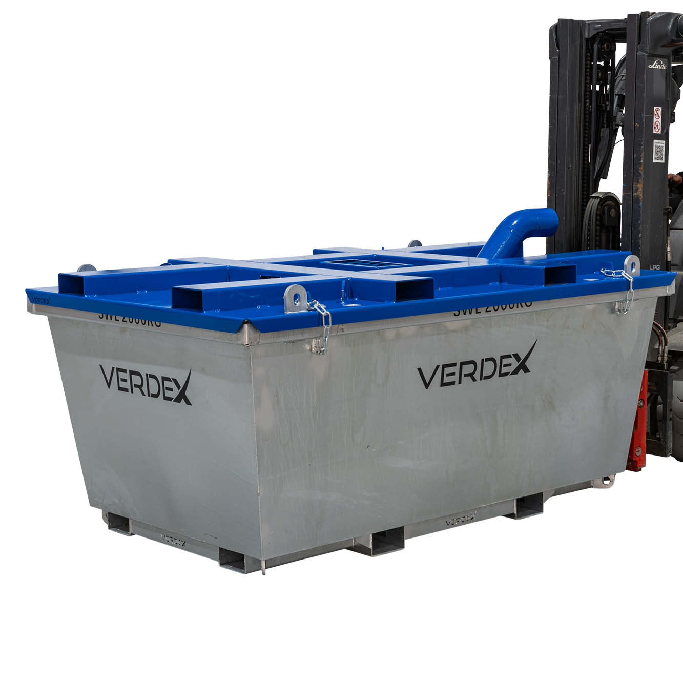 2T Concrete Pump Washout Bin - 2.5cu.m