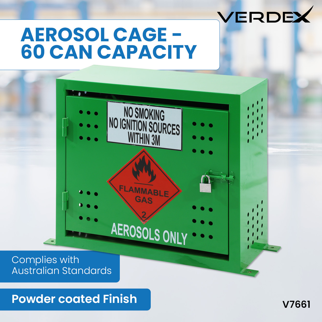 Aerosol Cage - 60 Can Capacity