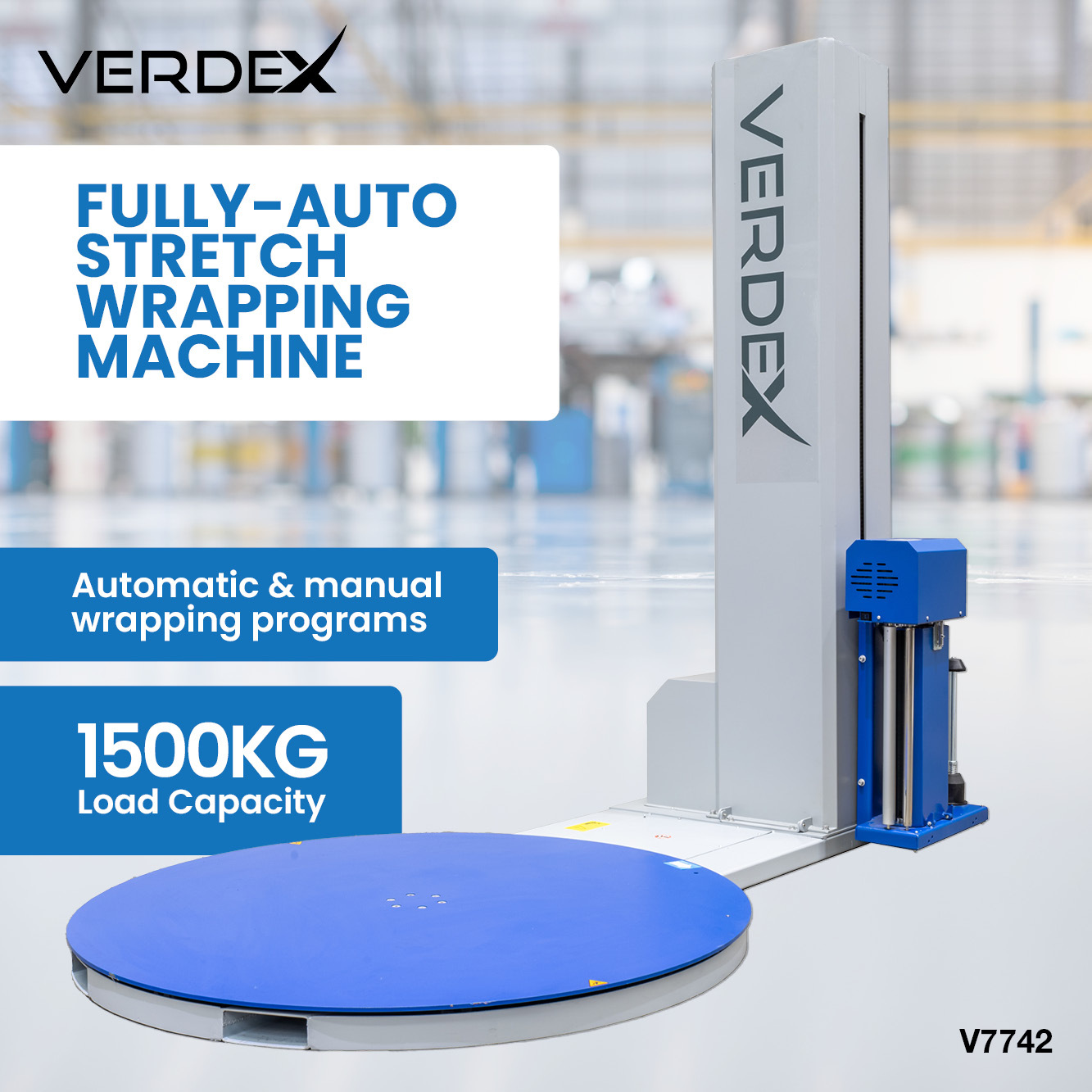 Fully-Auto Stretch Wrapping Machine