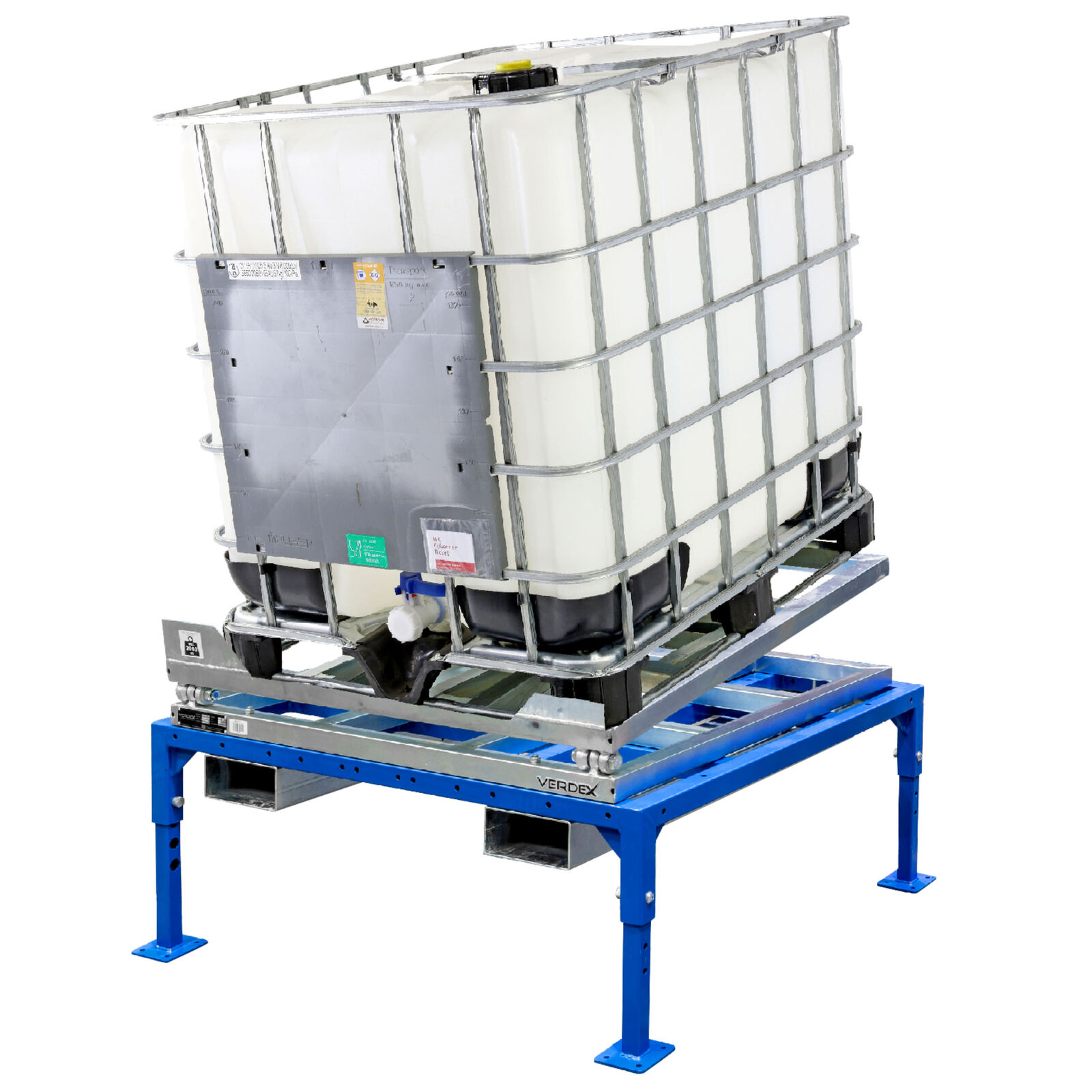 IBC Tilting Stand (with Short Adjustable Legs) 