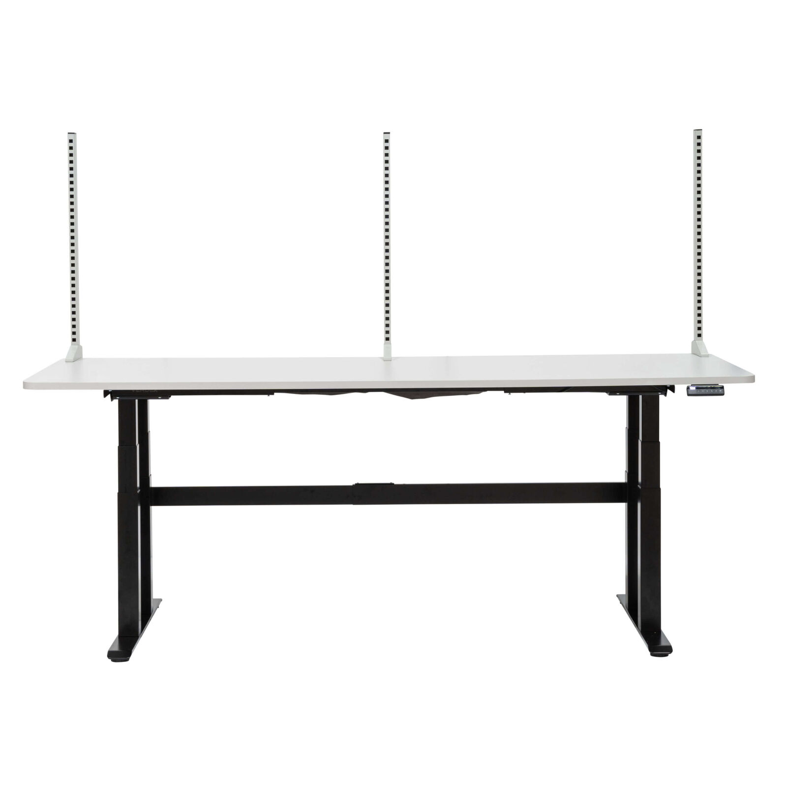 Electric Height-Adjustable Workbench with 3 x Uprights (2400x900mm)