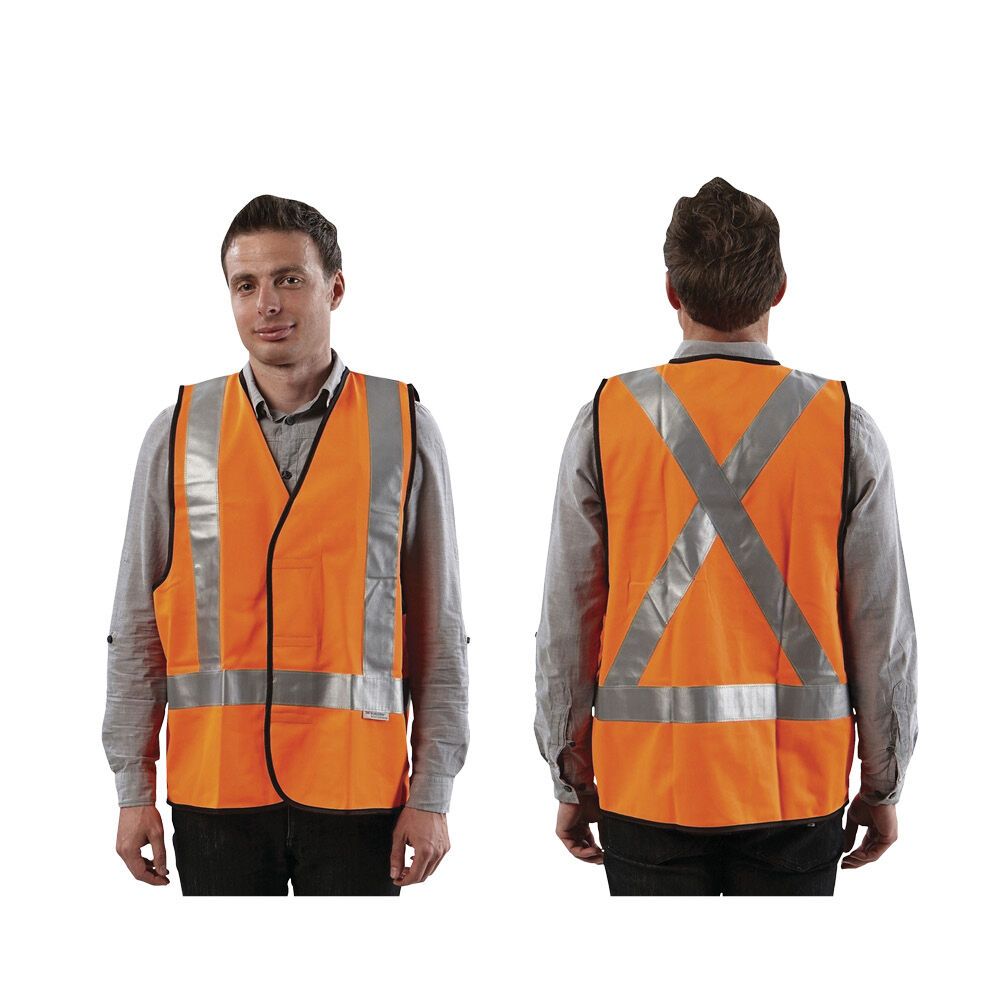 Orange Safety Vest - Medium (D/N)