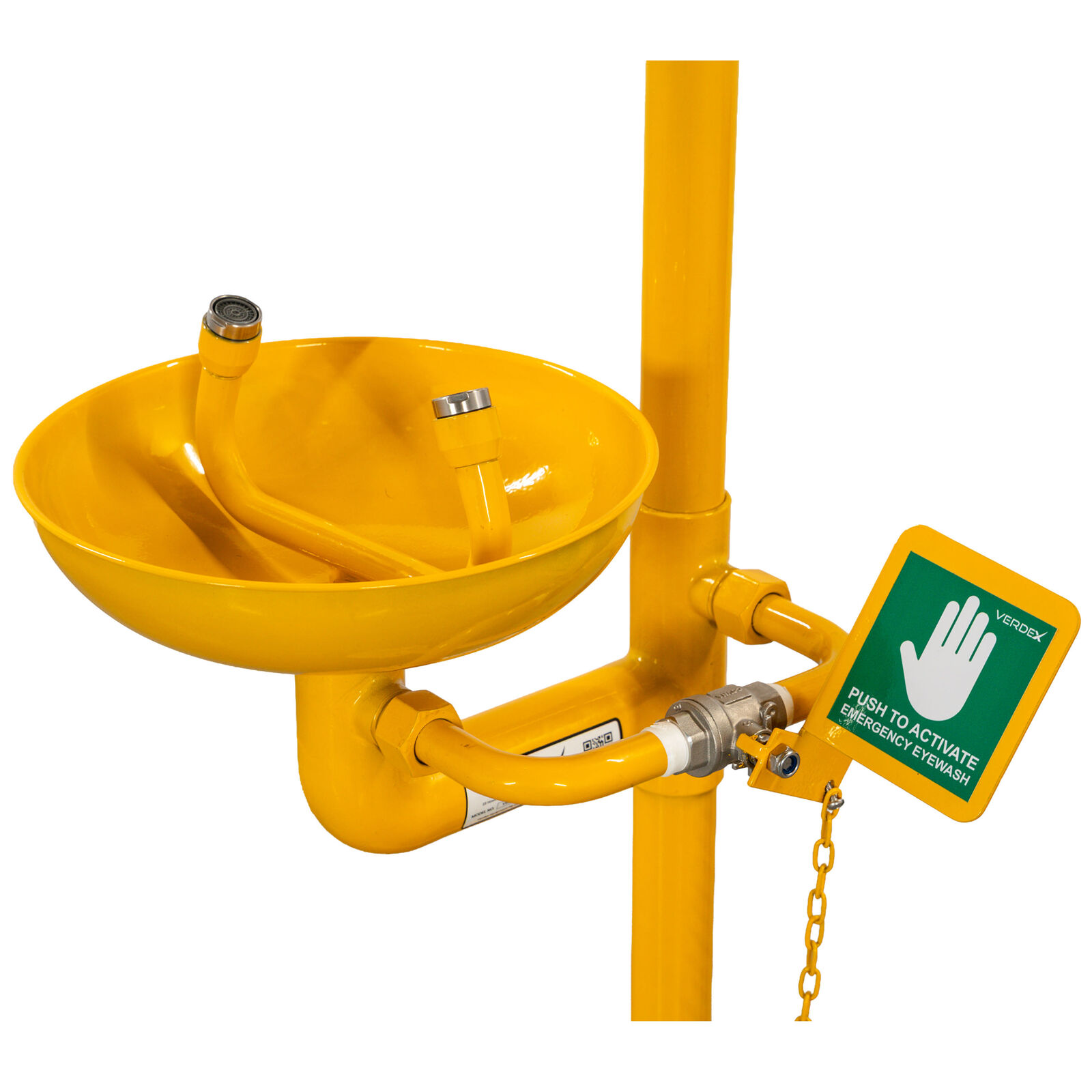 Emergency Shower & Eyewash Combination Unit