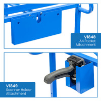 4 Tier Steel Trolley