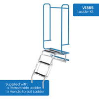 4 Tier Steel Trolley