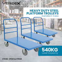 Heavy Duty Steel Platform Trolleys