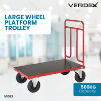 Large Wheel Platform Trolley