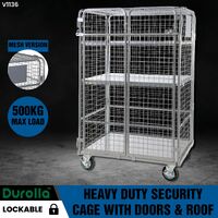 Heavy Duty Mesh Security Cage (with doors & roof)