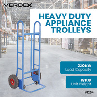 Heavy Duty Appliance Trolley Flat Free Wheels 1260mm High