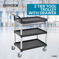 3 Tier Tool Trolley (with drawer)