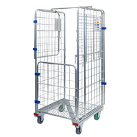 4 Sided Roll Cage Trolley