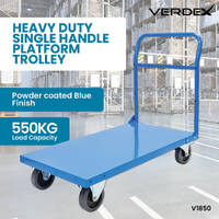 Heavy Duty Single Handle Platform Trolley