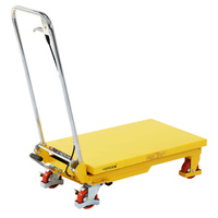 Scissor Lift Trolley 450x700mm (150kg capacity) - Single Scissor
