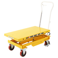 Scissor Lift Trolley 520x1010mm (500kg capacity) - Double Scissor