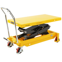 Scissor Lift Trolley 610x1220mm (700kg capacity) - Double Scissor