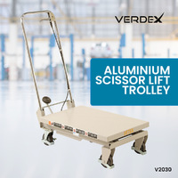Aluminium Scissor Lift Trolley