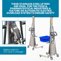 Stainless Steel Battery Electric Work Positioner