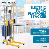 Electric Fork  Stacker - 400kg capacity