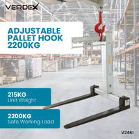 Adjustable Pallet Hook 2200kg