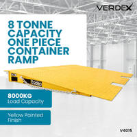 8 Tonne Capacity 1 Piece Container Ramp