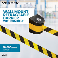 Wall Mount Retractable Barrier with 10m Belt 
