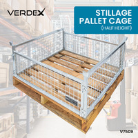 Stillage Pallet Cage (Half Height)