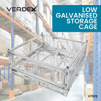 Low Galvanised Storage Cage