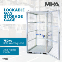 Lockable Gas Storage Cage