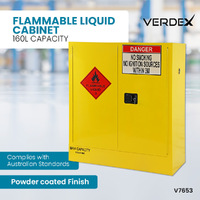 Flammable Liquid Cabinet - 160L Capacity