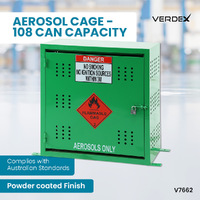 Aerosol Cage - 108 Can Capacity