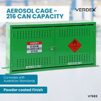 Aerosol Cage - 216 Can Capacity (Horizontal)