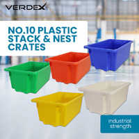 No. 10 Plastic Stack & Nest Crates