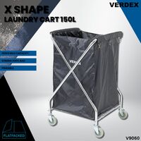 X Shape Laundry Cart 150L