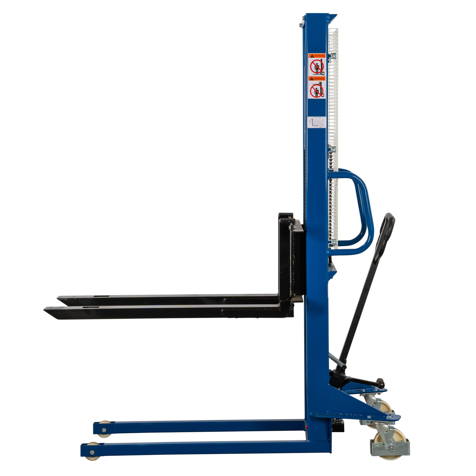 Standard Leg Fork Stacker - 500kg capacity (Blue)