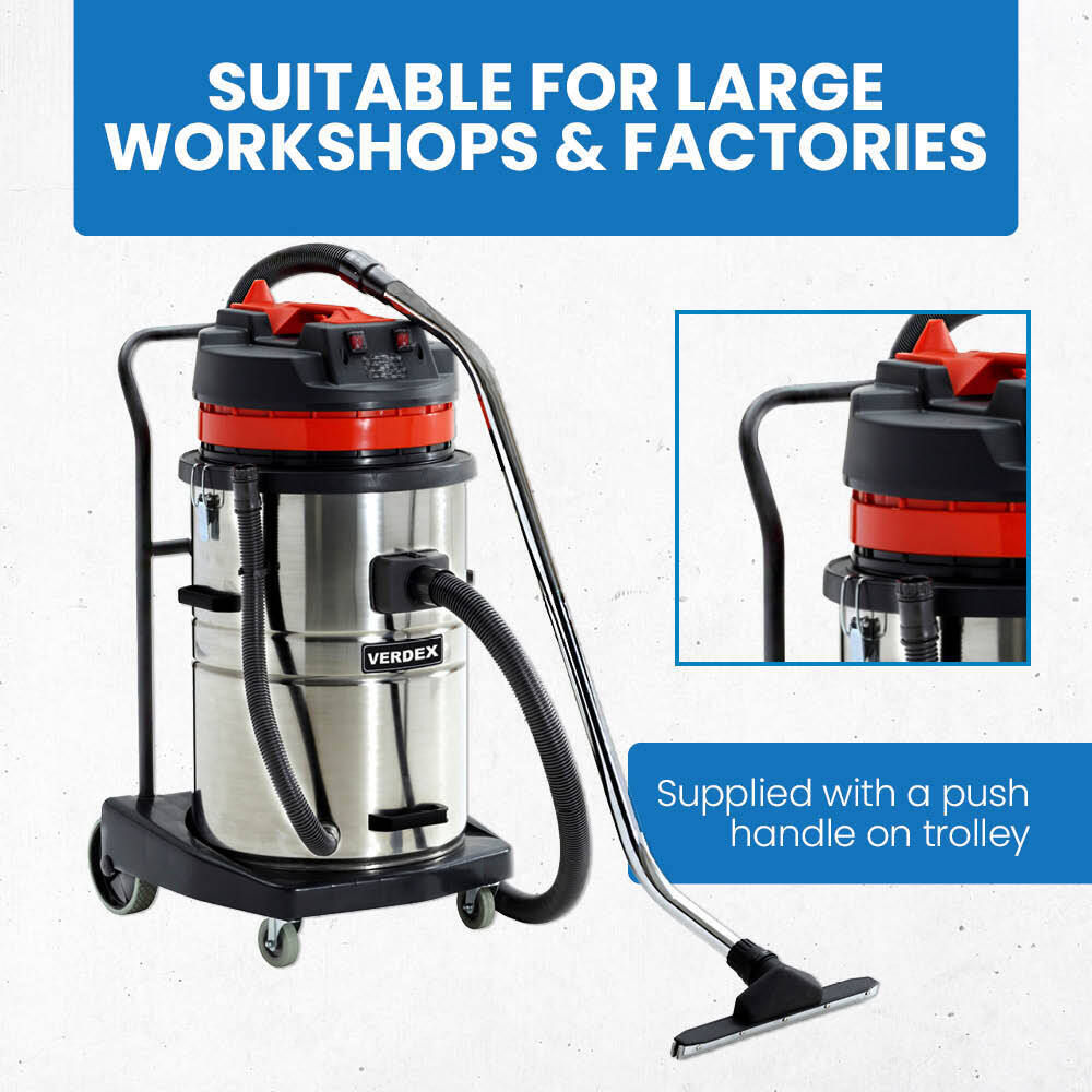 Wet and Dry Vacuum Cleaner 70L