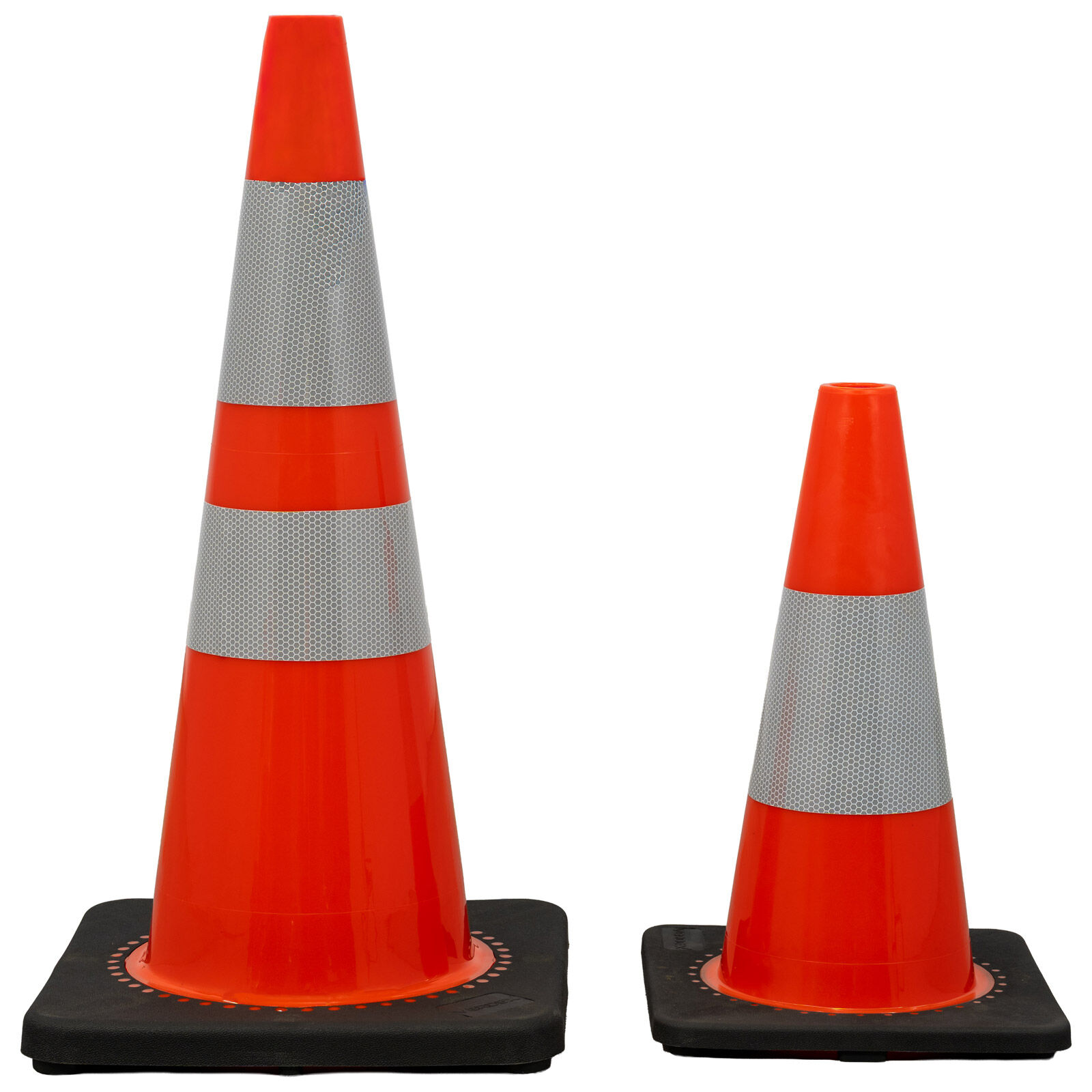 Traffic Cone with Reflective Tape - 450mm high