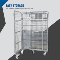 Heavy Duty Security Cage (with doors & roof)