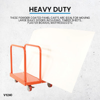 Heavy Duty Panel Rack Cart -2000kg Capacity