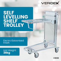 Self Levelling Shelf Trolley