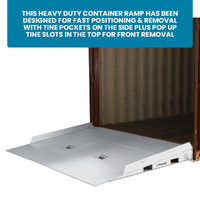 8 Tonne Heavy Duty Container Ramp