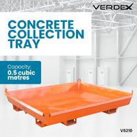 Concrete Collection Tray - 0.5 cubic metres