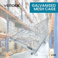 Galvanised Mesh Cage