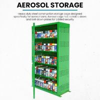 Aerosol Cage - 216 Can Capacity (Upright)