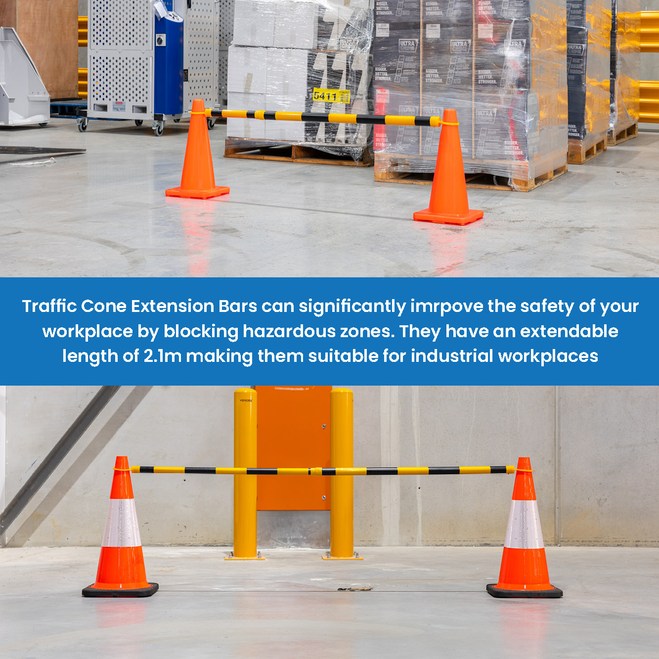 Traffic Cone - Extension bar